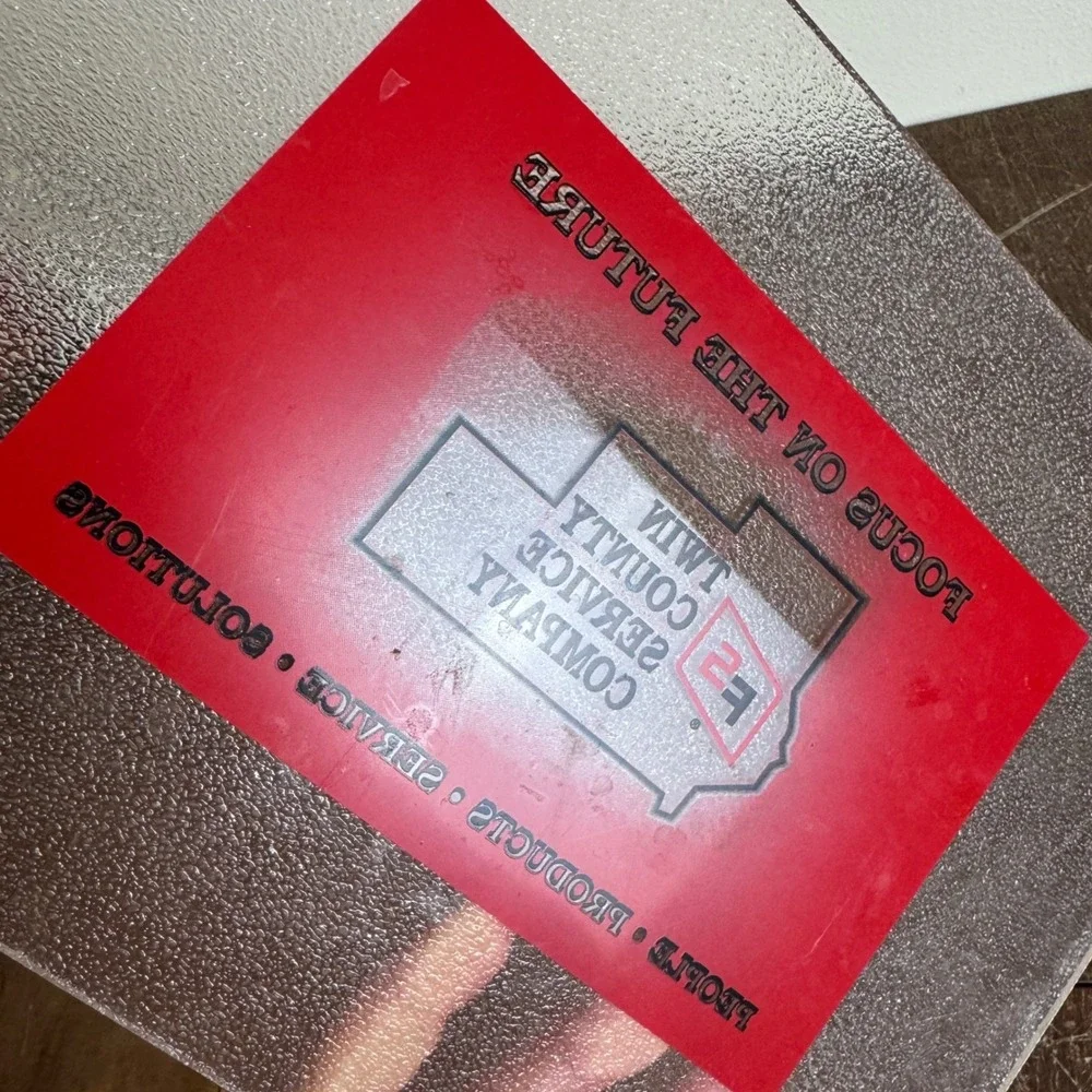 Twin County‎ Service Company Acrylic Kitchen Cutting Board